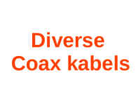 Diverse Coax Kabels